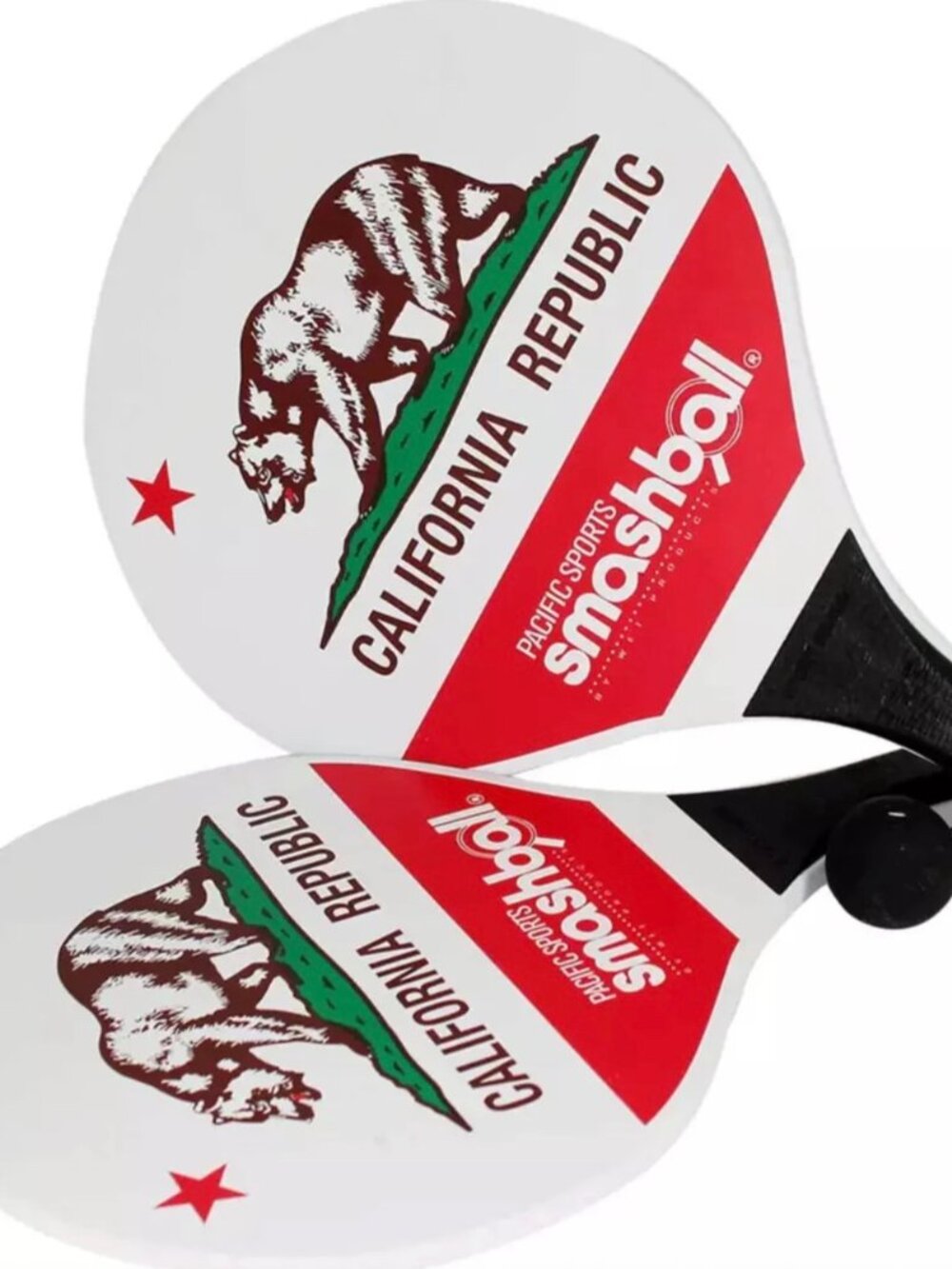 Pacific Sports Smashball Paddles & Ball CA Republic NWT
